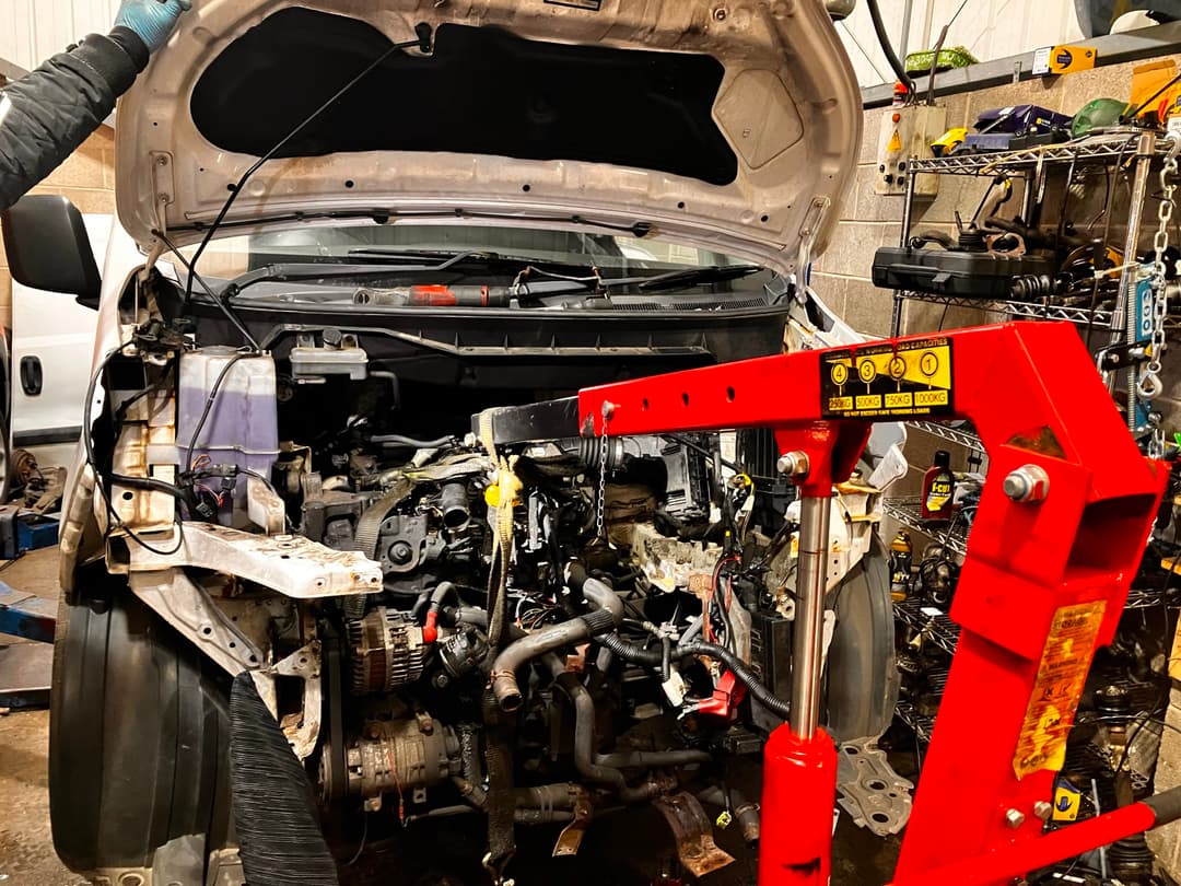 Van Engine & Gearbox Replacement