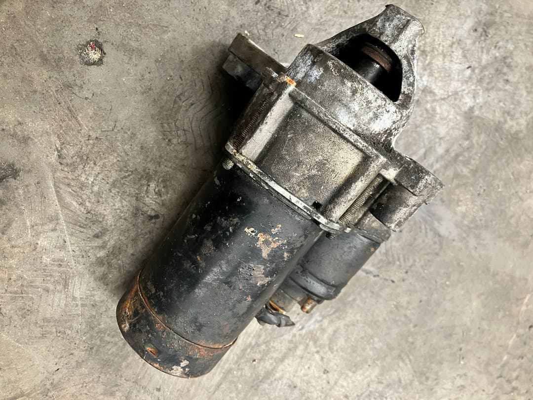 starter motor replacement
